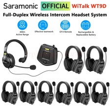 Saramonic Witalk WT9D Full Duplex Wireless Intercom Headset System Microphone  picture