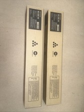 Lot Of 2 Sharp MX-61NT-BC Black Toner Cartridge OEM Genuine (SEALED NEW) picture