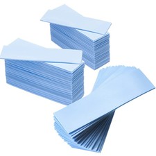 Outus 30 Pieces 2.6 x 0.8 x0.1 Inch Silicone x inches, Light Blue picture
