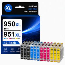 950XL 951XL 12PK Replacement Ink for OfficeJet Pro 251dw 276dw 8100 8600 8610 picture