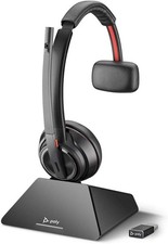 Plantronics SAVI 8210 UC USB-A DECT 6.0 NA Headphones - Black picture