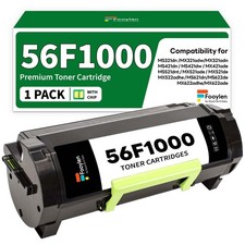 56F1000 Toner Compatible for Lexmark MS321 MS421 MS521 MS621 MS622 MX321 MX421 picture