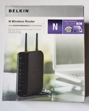 Belkin F5D8236-4 4-Port 10/100 Wireless N Router High Performance Networking. picture