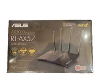 NEW ASUS RT-AX57 AX3000 Dual Band Smart WiFi 6 Router - CREATE A GREAT MESH picture