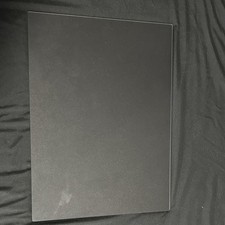 Black glass mouse pad 16x12 inch generic brand  picture