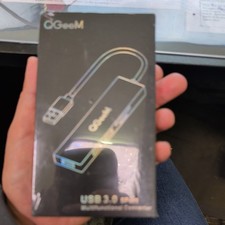 QgeeM USB 3.0 5-Port multifunctional Hub Converter - SD/TF Card Reader- NEW picture