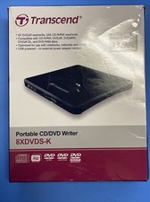 TRANSCEND PORTABLE CD/DVD WRITER 8XDVDS-K 13.9mm TS8XDVDS-K picture