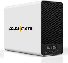 GOLDENMATE 1500VA/1000W Lithium UPS Battery Backup & Surge Protector, White picture