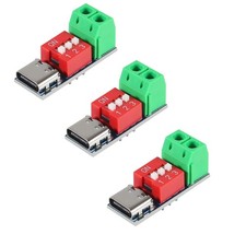 AITRIP 3PCS USB-C PD Trigger Board Module PD/QC Decoy Fast Charge 3 PCS picture