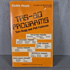 Radio Shack TRS-80 Programs Rugg Feldman 32 Basic Programs Level II Computer picture