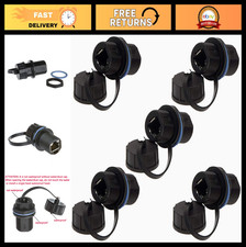 5PCS Waterproof CAT6 Ethernet Connector, Shielded Panel Mount RJ45, Network Cabl picture