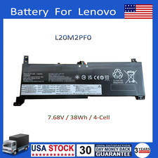 New 38Wh L20M2PF0 L20C2PF0 L20M2PF8 L20L2PF0 L20B2PF0 Battery for Lenovo Ideapad picture