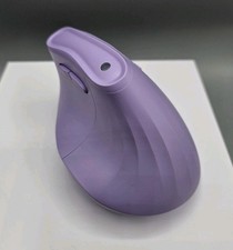 KYSONA 57° Ergonomic Wireless Purple Tower Mouse Vertical Quiet Ergo Mouse EM9 picture