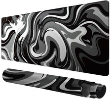 Rcege Large Gaming Mouse Pad Extended Desk Mat with Non Slip Stitched Edge picture