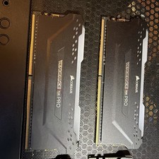 Corsair CMW16GX4M2C3200C16 3200 MHz RGB 8GB DDR4 SDRAM - Black (price for 1 unit picture