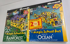 Scholastic's The Magic School Bus Explores the Rainforest & Ocean New Vintage picture