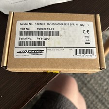 Extreme networks 10/100/1000Base-T SFP 10070H NEW Original -BGMD picture