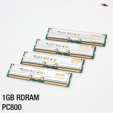 1GB 4X256MB RDRAM PC800 RIMM ECC SAMSUNG MR18R082GBN1-CK8 800-45 Server RAM Top picture