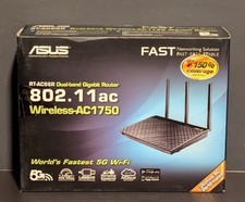 ASUS RT-AC66R 802.11ac Dual-Band Wireless AC1750 Gigabit 4-Port Router 5G -NOB picture