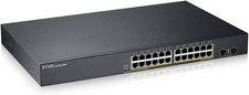 Zyxel GS1900-24HPv2 24-Port Gigabit PoE+ Smart Managed Switch 170W 2 SFP 1U picture