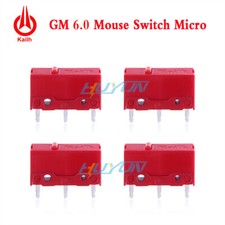 2Pack Kailh GM 6.0 Red Micro Switches 60M Clicks Gaming Mouse Button Replacement picture
