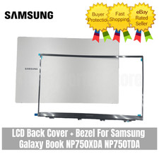  New For Samsung Galaxy Book NP750XDA NP750TDA Back Cover / Bezel  US STOCK picture