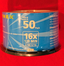 Dynex 50-Pack Blank Recordable 16x DVD+R Disc Spindle 120 min 4.7 GB - DX-50VD+R picture