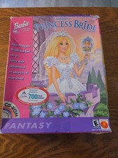 Barbie As Princess Bride PC MAC CD fairy tale magic doll royal fantasy game 2000 picture