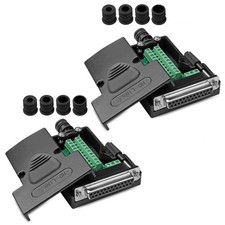 2 PCS DB25 Solderless Connector RS232 Serial To 25Pin Terminal Adapter Board picture
