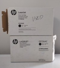 Lot of 2 Empty Virgin OEM HP CF226X 26X Black Toner Cartridges LaserJet Pro M402 picture