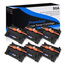 6 PACK - for HP CE390A 90A Toner LaserJet Enterprise 600 M601dn M601n M603xh picture