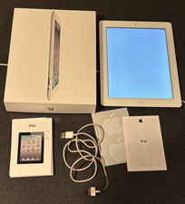 Apple iPad 2nd Generation 16GB A1395 White WiFi Working Factory Reset Box Bundle picture