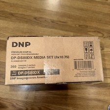 NEW DNP Premium Digital DP-DS80DX Media Set 8 x 10.75 ~ 260 Images picture