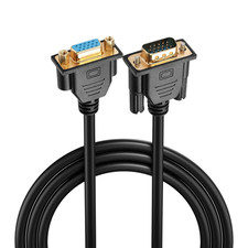VGA Extension Cable,15 Pin 1080P Full HD VGA Male to Female Monitor Video Cable picture