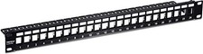 TRENDnet 24-Port Blank Keystone Shielded 1U Patch Panel (tckp24s) picture
