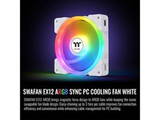 Thermaltake SWAFAN EX 12 ARGB PC Cooling Fan White, 3-Fan pcak, 500 ~ 2000 RPM, picture