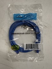 Allen Tel Cat5E 7ft Patch Cable Blue picture