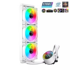 ICEMOON 360 Infinity Lens Digital Display All-in-One ARGB Liquid CPU Cooler picture