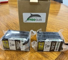 FreeSUB 252XL XL Black Compatible Inkjet Ink Cartridge For Epson WF-7610 WF-7620 picture