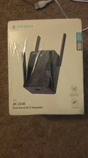Rock Space AC1200 Dual Band WiFi Repeater with Access Ethernet Port - Black picture
