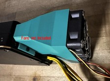 NVIDIA TESLA COOLING SHROUD DUCT P40 P100 (NO FANS OR HARDWARE) picture