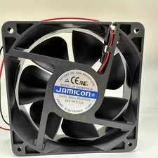 1PCS JAMICON/Kaimei JF1238B2HR-R 120x38mm 24V 0.32A 12cm 2-Wire Cooling Fan picture