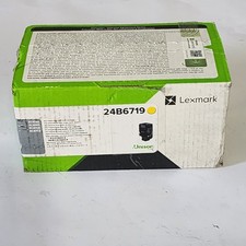 Lexmark 24B6719 Yellow Toner Cartridge XC4140 XC4143 XC4150 XC4153 Genuine New picture