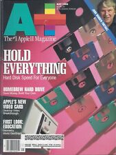 A+ Magazine, May 1989 for Apple II II+ IIe IIc IIgs Small Tear picture