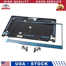 Black LCD Rear Lid Bezel Hinges Replacement For MSI GE66 Vector GP66 MS-1543 picture