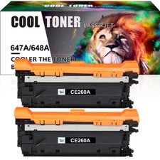 CE260A 647A Color Toner Compatible With HP LaserJet CP4520 CP4025 CP4025DN LOT picture
