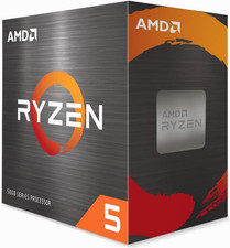 AMD Ryzen 5 5500 6-Core 12-Thread CPU with Wraith Stealth Cooler, AM4.. picture