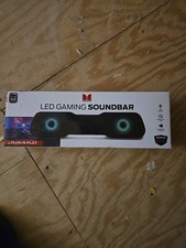 Monster Compact Design LED PC Gaming Soundbar RGB Light USB Connect picture