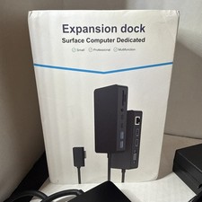 Surface Expansion Dock Triple Display 12-in-1 Dual 4K HDMI+VGA For Surf Pro picture