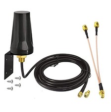 4G LTE Trail Camera Antenna 5dBi SMA Male RP-SMA Adapter Waterproof Wall Mount picture
